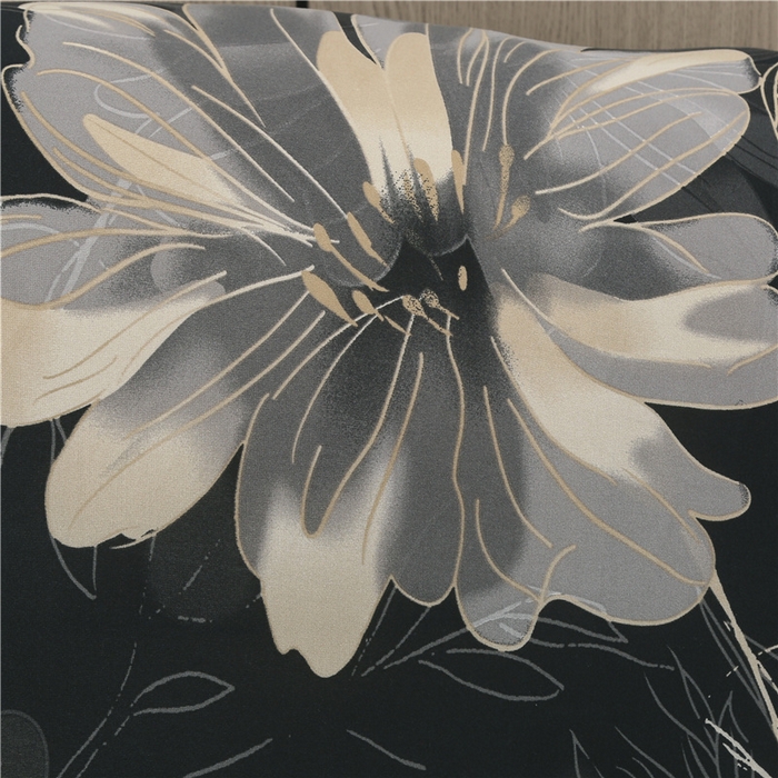 91家纺网 家纺一手货源 找家纺 雅竹家纺 2025新款牛奶丝印花沙发套系列 繁花