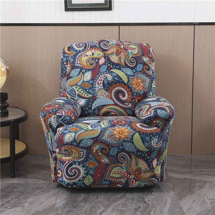 91家纺网 家纺一手货源 找家纺 雅竹家纺 2025新款牛奶丝印花沙发套系列 花海