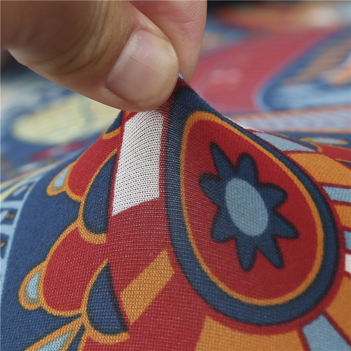 91家纺网 家纺一手货源 找家纺 雅竹家纺 2025新款牛奶丝印花沙发套系列 花海