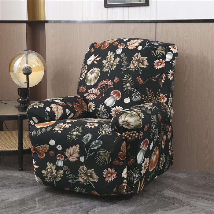 91家纺网 家纺一手货源 找家纺 雅竹家纺 2025新款牛奶丝印花沙发套系列 金盏