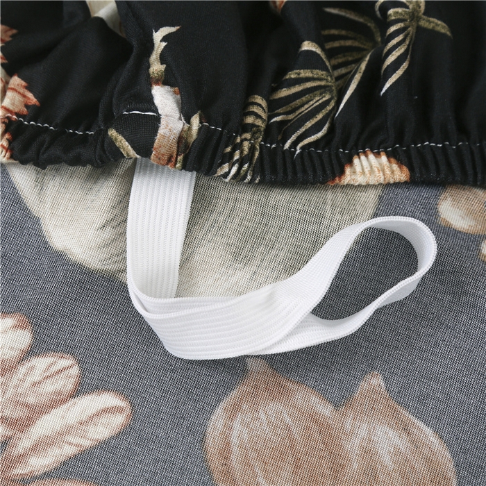 91家纺网 家纺一手货源 找家纺 雅竹家纺 2025新款牛奶丝印花沙发套系列 金盏