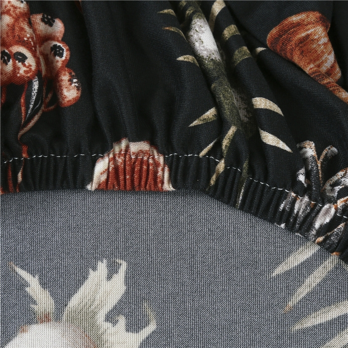 91家纺网 家纺一手货源 找家纺 雅竹家纺 2025新款牛奶丝印花沙发套系列 金盏