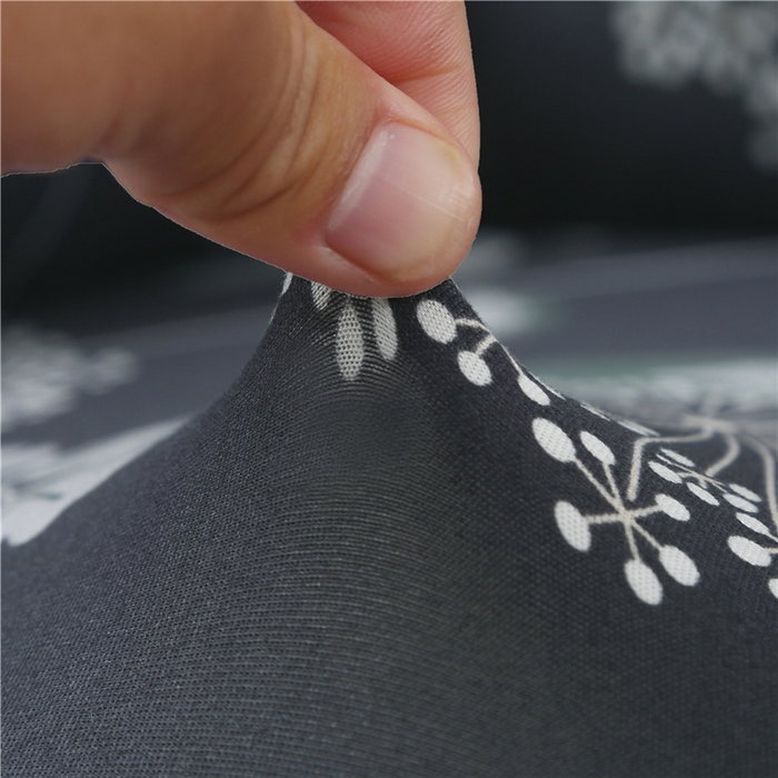 91家纺网 家纺一手货源 找家纺 雅竹家纺 2025新款牛奶丝印花沙发套系列 青蔓