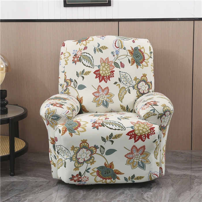 91家纺网 家纺一手货源 找家纺 雅竹家纺 2025新款牛奶丝印花沙发套系列 霜华