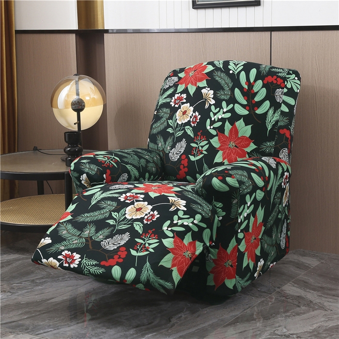 雅竹家纺 2025新款牛奶丝印花沙发套系列 晚秋