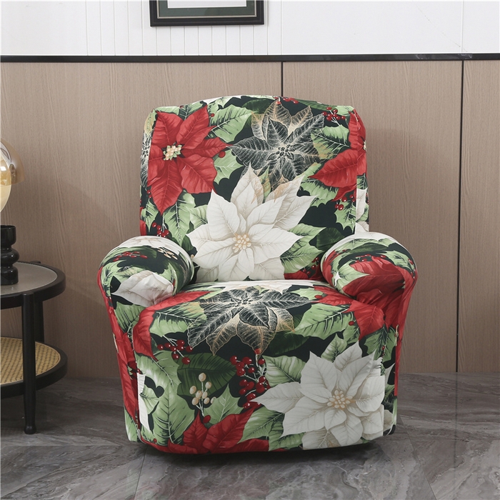 91家纺网 家纺一手货源 找家纺 雅竹家纺 2025新款牛奶丝印花沙发套系列 璎珞