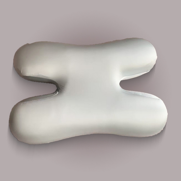 91家纺网 家纺一手货源 找家纺 全美家居 2025新款防皱法令纹美 容枕胡劲椎零压力记忆枕侧睡不压脸枕芯 天蓝