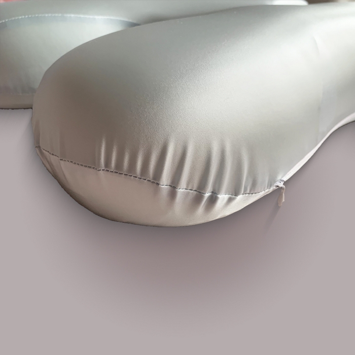 91家纺网 家纺一手货源 找家纺 全美家居 2025新款防皱法令纹美 容枕胡劲椎零压力记忆枕侧睡不压脸枕芯 天蓝