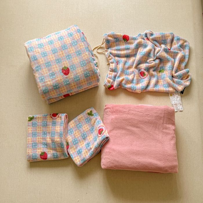 91家纺网 家纺一手货源 找家纺 （总）暖伊家居 2025牛奶绒小布袋四件套