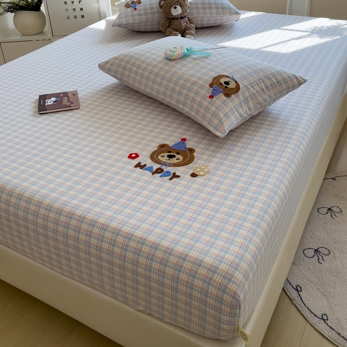 91家纺网 家纺一手货源 找家纺 （总）席世家 2025新款全棉纯棉水洗棉床笠单床笠