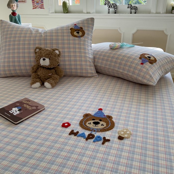 91家纺网 家纺一手货源 找家纺 （总）席世家 2025新款全棉纯棉水洗棉床笠单床笠