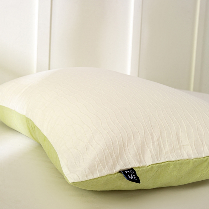 91家纺网 家纺一手货源 找家纺 恋人优选 2025新款全棉纯棉色织提花枕套 波纹纱-月牙白