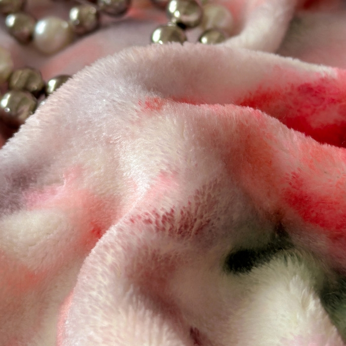 91家纺网 家纺一手货源 找家纺 瑞宝 2025新款全消光牛奶绒床裙四件套-花期如梦 花期如梦-蜜粉