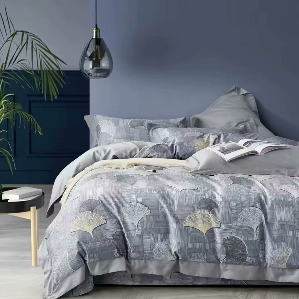 91家纺网 家纺一手货源 找家纺 （总）未来家居 2025新款优帝100支贡缎长绒棉四件套-1