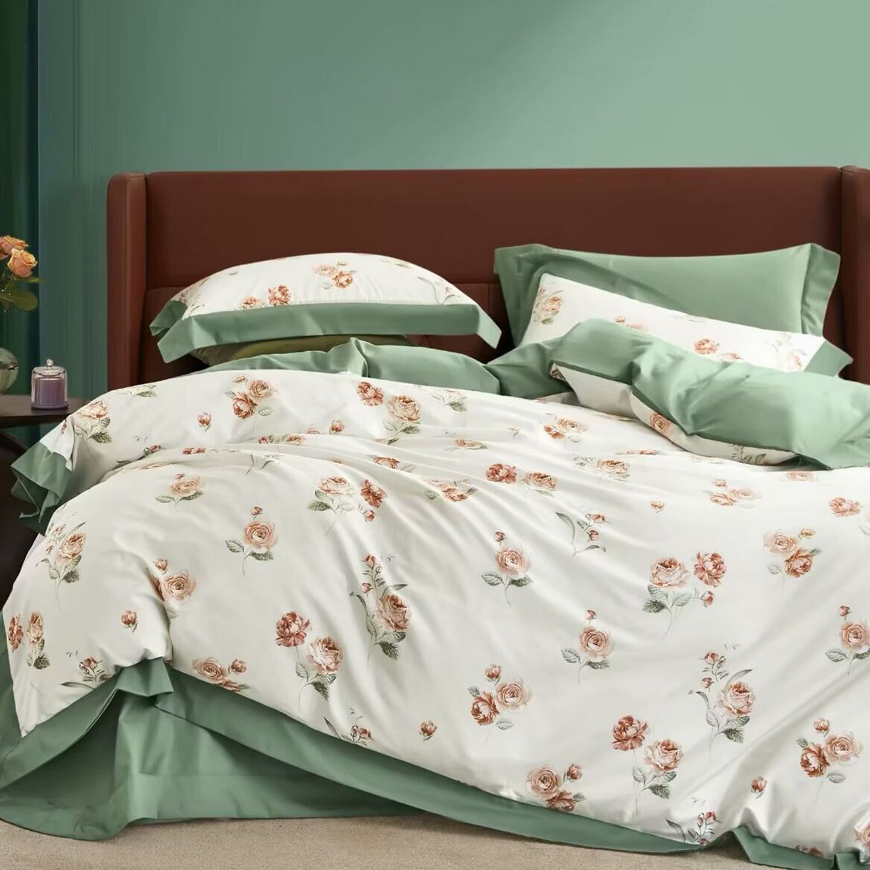 91家纺网 家纺一手货源 找家纺 （总）未来家居 2025新款UD活性印染铂金贡缎长绒棉四件套