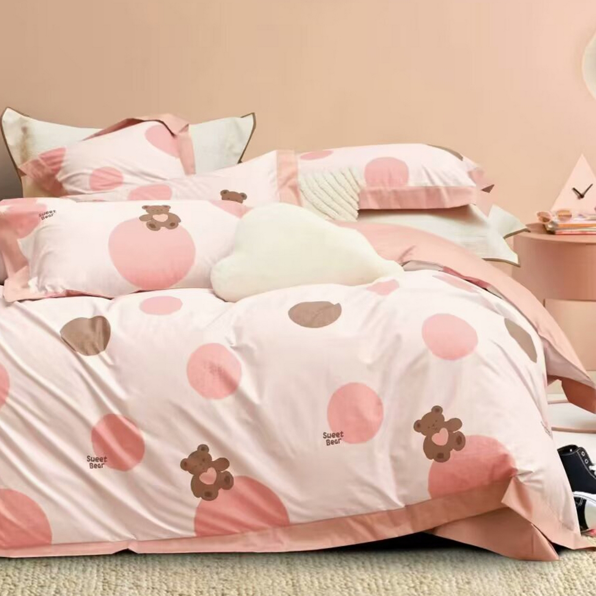 91家纺网 家纺一手货源 找家纺 （总）未来家居 2025新款UD活性印染铂金贡缎长绒棉四件套