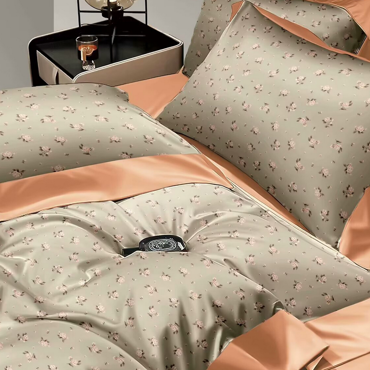 91家纺网 家纺一手货源 找家纺 （总）未来家居 2025新款UD活性印染铂金贡缎长绒棉四件套