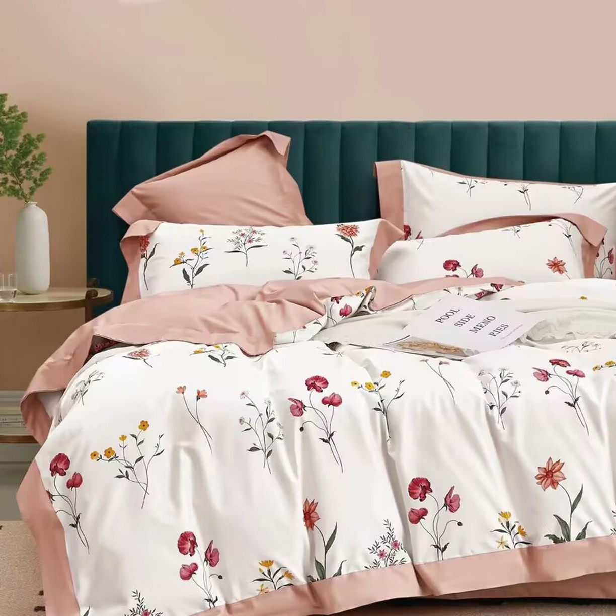 91家纺网 家纺一手货源 找家纺 （总）未来家居 2025新款UD活性印染铂金贡缎长绒棉四件套