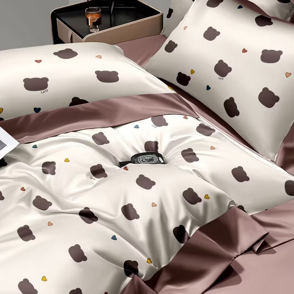 91家纺网 家纺一手货源 找家纺 （总）未来家居 2025新款UD活性印染铂金贡缎长绒棉四件套