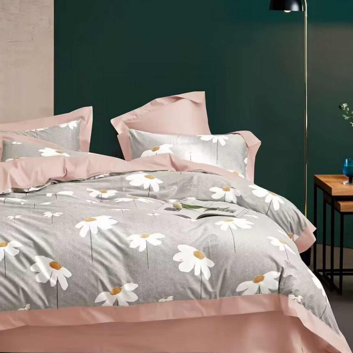 91家纺网 家纺一手货源 找家纺 （总）未来家居 2025新款UD活性印染铂金贡缎长绒棉四件套