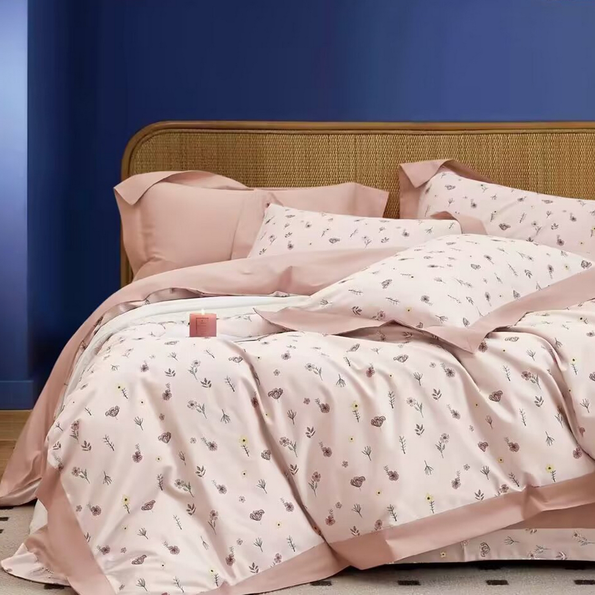 91家纺网 家纺一手货源 找家纺 （总）未来家居 2025新款UD活性印染铂金贡缎长绒棉四件套