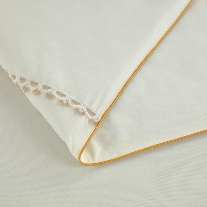 91家纺网 家纺一手货源 找家纺 莉人坊 2025新款专注高端床罩四件套-云锦花园 云锦花园米黄