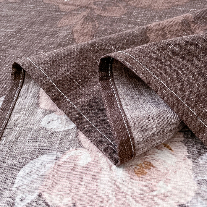 91家纺网 家纺一手货源 找家纺 梦舒羽 2025新款A类原麻床单单件床罩席梦思宿舍床垫保护罩床套罩防尘罩套三件套  繁花