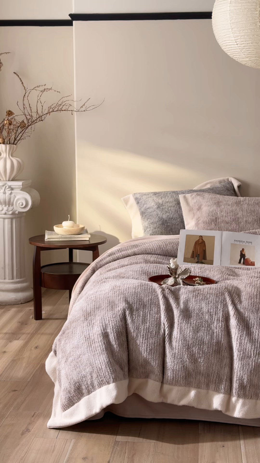 91家纺网 家纺一手货源 找家纺 （总）榻尚家居 2025新款秋冬加厚绵阳绒牛奶绒四件套