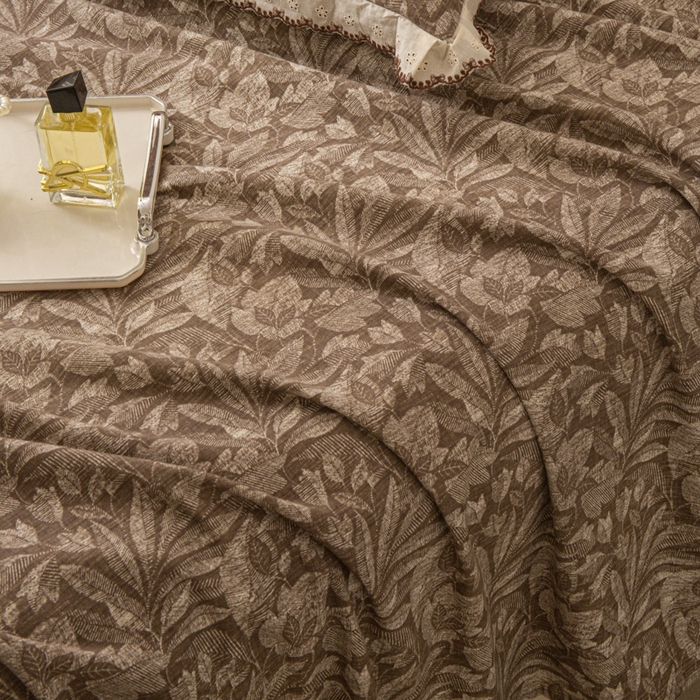 91家纺网 家纺一手货源 找家纺 （总）优米家纺 2025新款加厚全棉磨毛提花纯色床单系列