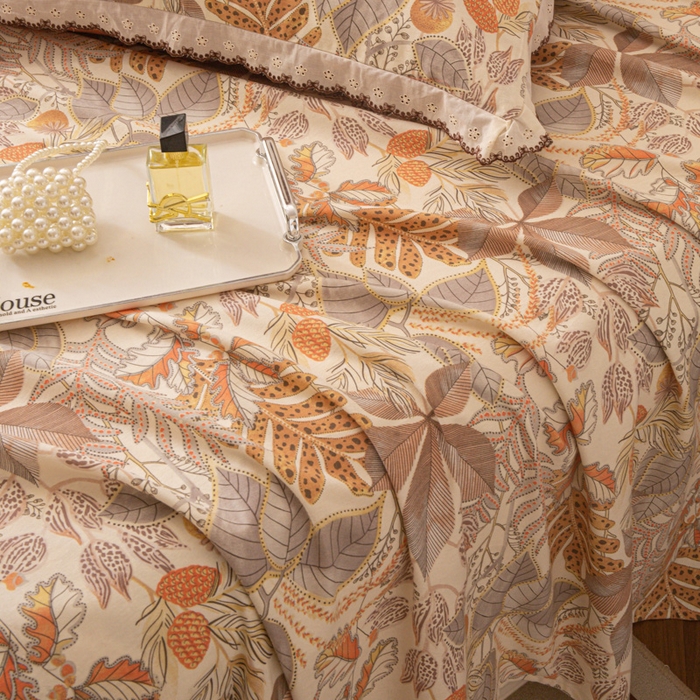 91家纺网 家纺一手货源 找家纺 优米家纺 2025新款加厚全棉磨毛提花纯色床单系列 德菲庄园