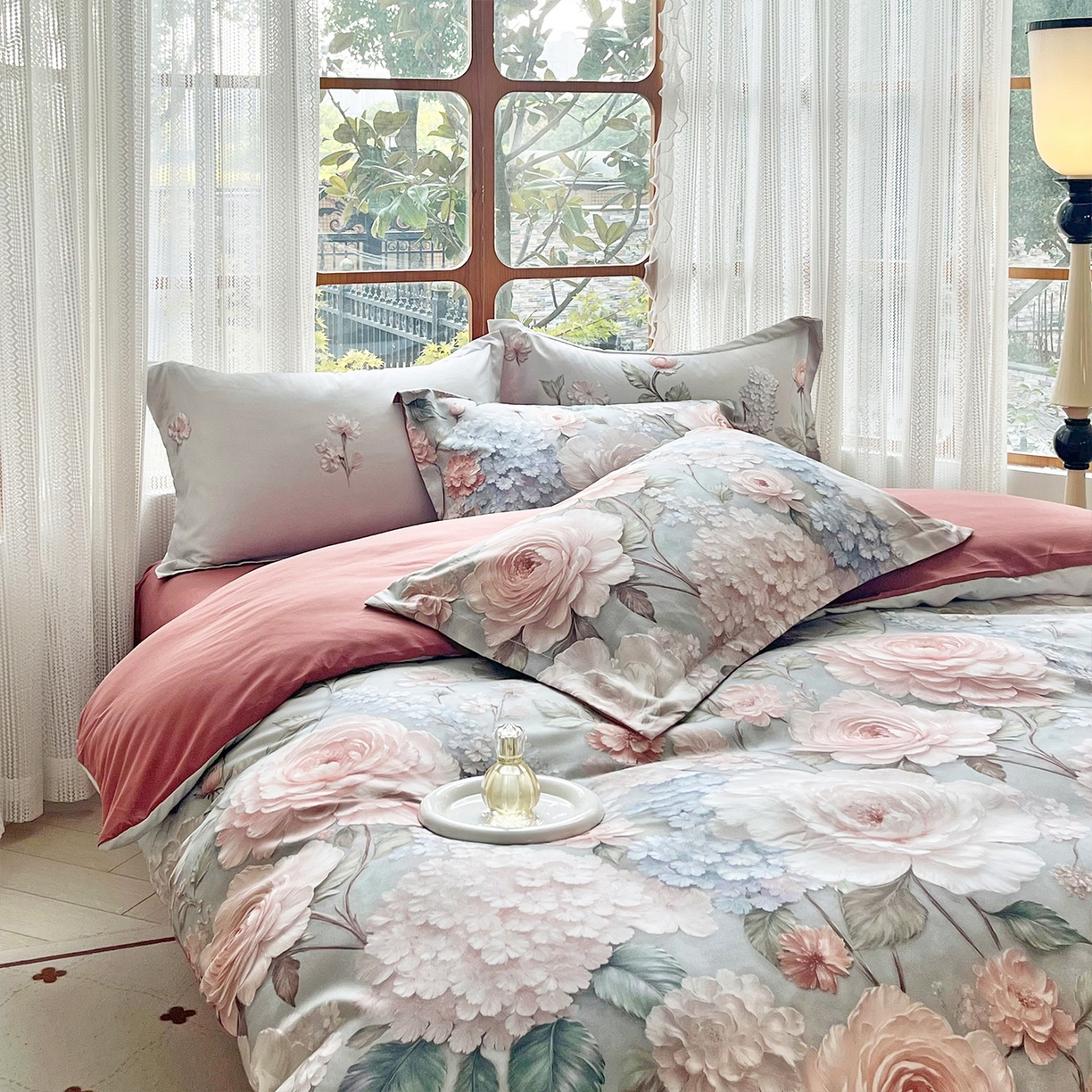 91家纺网 家纺一手货源 找家纺 （总）佳宇轩 2025新款活性数码印花单人三件套双人四件套