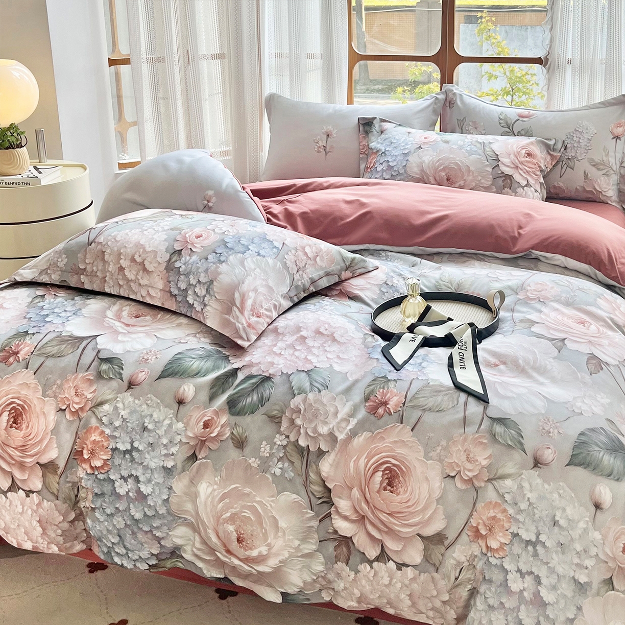 91家纺网 家纺一手货源 找家纺 （总）佳宇轩 2025新款活性数码印花单人三件套双人四件套