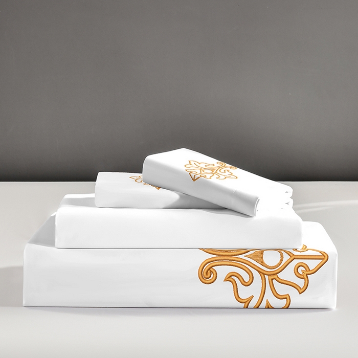 91家纺网 家纺一手货源 找家纺 （总）啊雅家居 2026新款欧式绣花加厚酒店民宿磨毛绣花四件套-向往