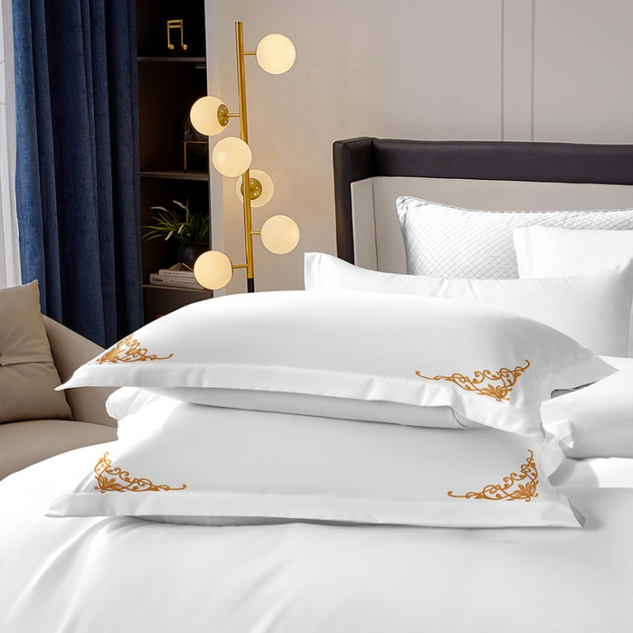 91家纺网 家纺一手货源 找家纺 （总）啊雅家居 2026新款欧式绣花加厚酒店民宿磨毛绣花四件套-古美