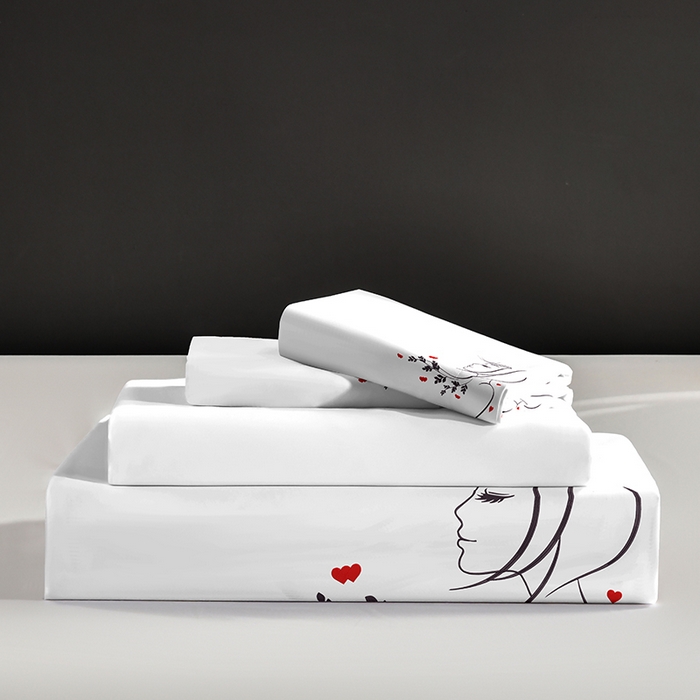 91家纺网 家纺一手货源 找家纺 （总）啊雅家居 2026新款欧式绣花加厚酒店民宿磨毛绣花四件套-情侣酒店