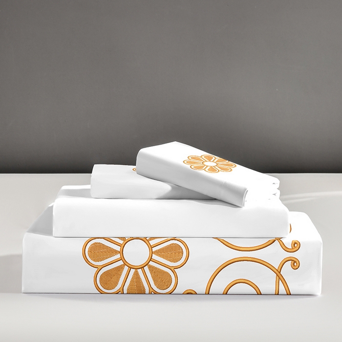 91家纺网 家纺一手货源 找家纺 （总）啊雅家居 2026新款欧式绣花加厚酒店民宿磨毛绣花四件套-时尚英伦