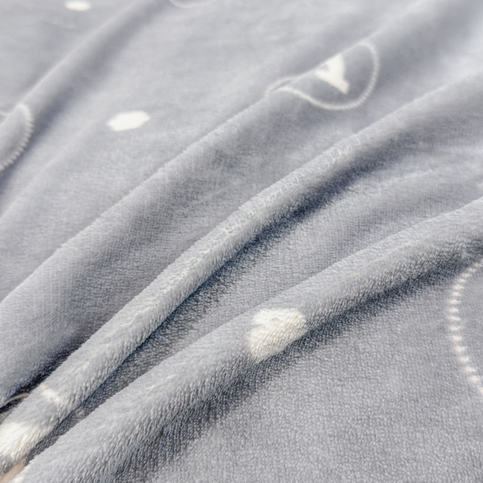 91家纺网 家纺一手货源 找家纺 诺梵家纺 2025新款8斤加厚保暖金貂绒牛奶绒印花四件套 奢雅灰