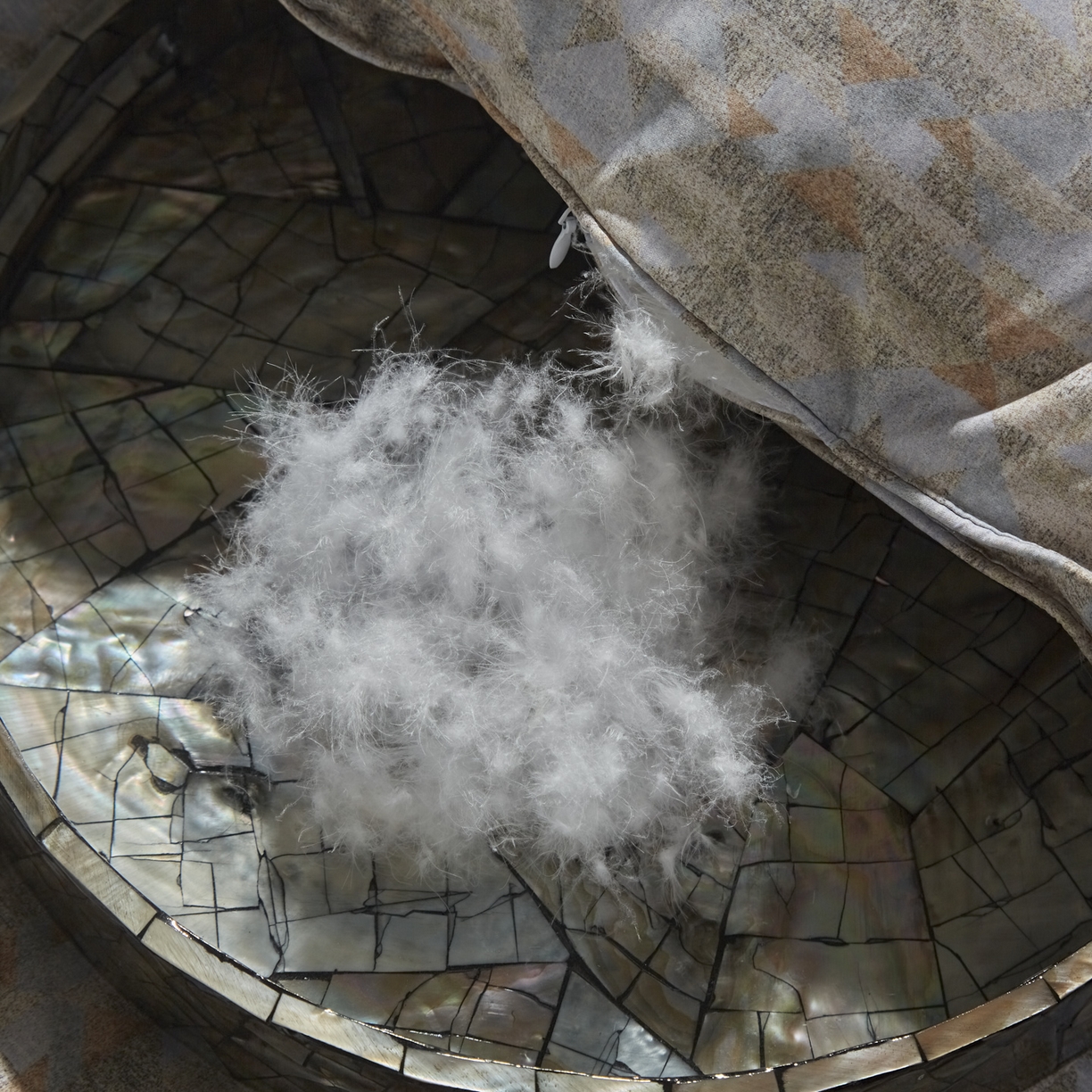 91家纺网 家纺一手货源 找家纺 暖羽屋羽绒馆 2025新款国标95白鹅绒被子 印花羽绒被芯2米 双人羽绒被子春秋被 冬被 幻城