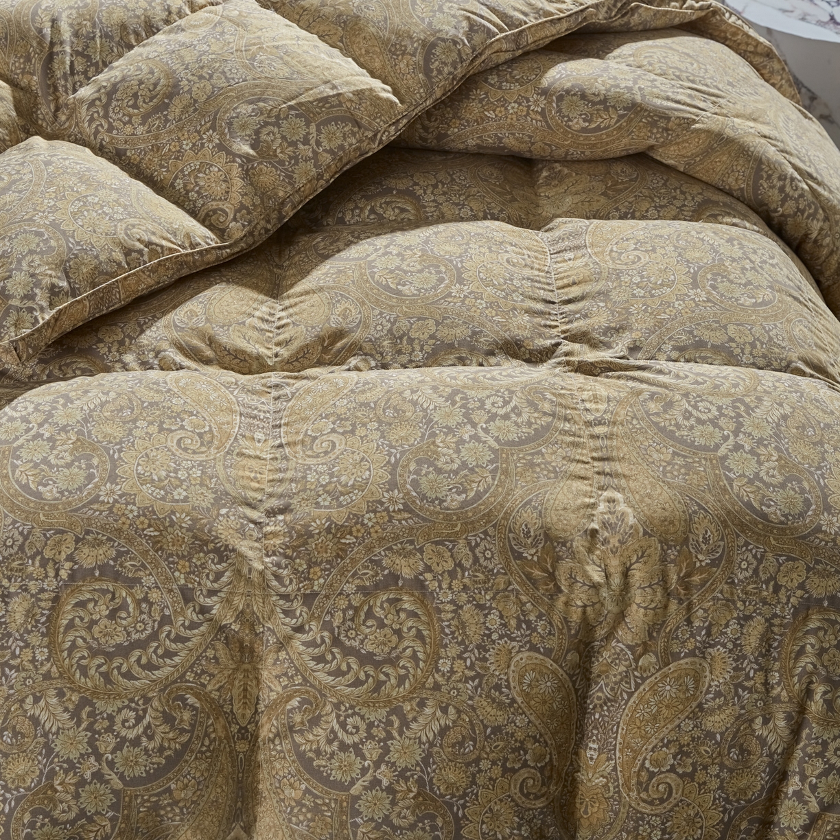 91家纺网 家纺一手货源 找家纺 暖羽屋羽绒馆 2025新款绒子含量95白鹅绒被子 国标95白鹅绒被芯双人加厚磨毛糯棉春秋被 遇见