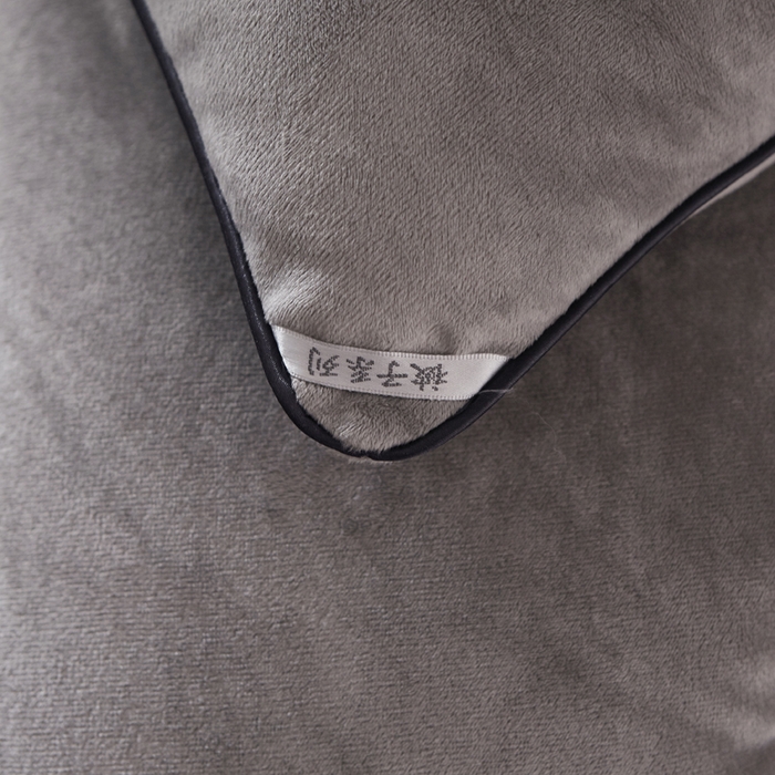 91家纺网 家纺一手货源 找家纺 美丽折家纺 2025新款纯色水晶绒冬被子被芯秋保暖冬被 灰色