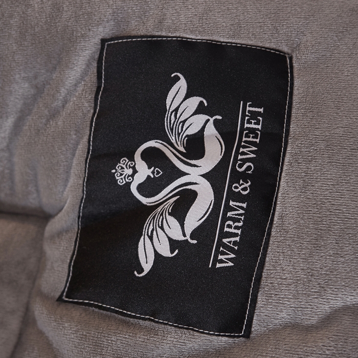 91家纺网 家纺一手货源 找家纺 美丽折家纺 2025新款纯色水晶绒冬被子被芯秋保暖冬被 灰色