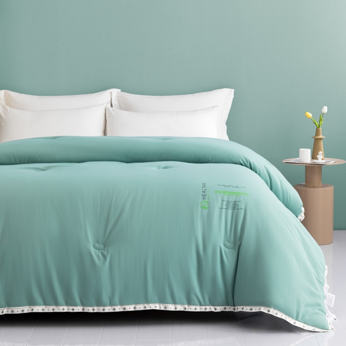 91家纺网 家纺一手货源 找家纺 （总）美丽折家纺 2025新款大豆纤维四季被子加厚冬被被芯