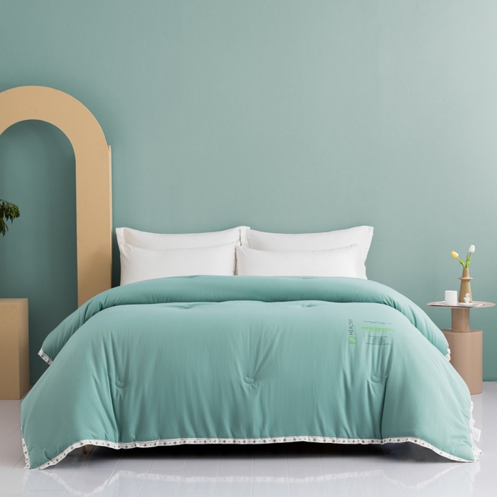 91家纺网 家纺一手货源 找家纺 （总）美丽折家纺 2025新款大豆纤维四季被子加厚冬被被芯