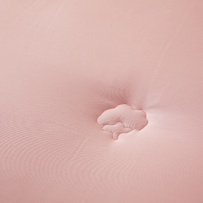 91家纺网 家纺一手货源 找家纺 美丽折家纺 2025新款舒享新疆棉花被冬被春秋被被芯 粉色