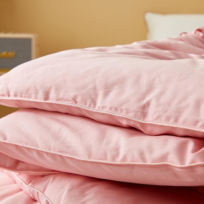 91家纺网 家纺一手货源 找家纺 美丽折家纺 2025新款舒享新疆棉花被冬被春秋被被芯 粉色