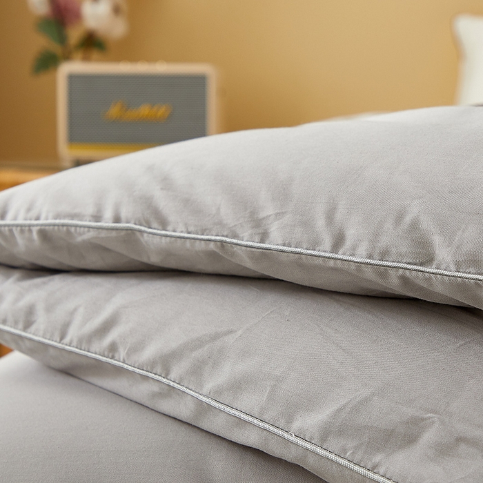 91家纺网 家纺一手货源 找家纺 美丽折家纺 2025新款舒享新疆棉花被冬被春秋被被芯 灰色