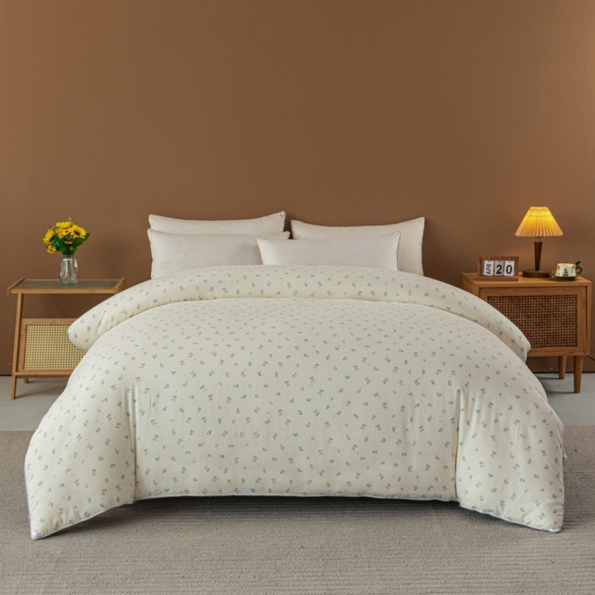 91家纺网 家纺一手货源 找家纺 （总）美丽折家纺 2025新款A类云感双层纱冬被子被芯（提供买家秀）