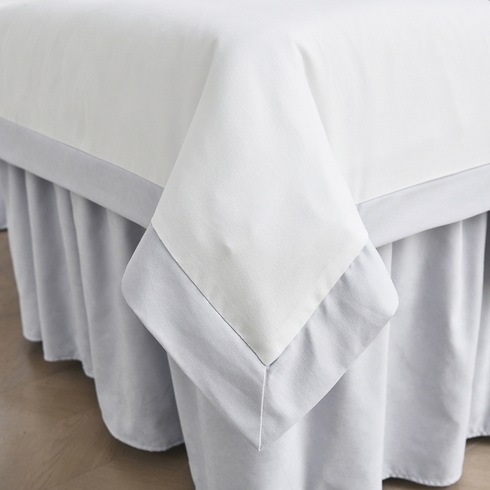 91家纺网 家纺一手货源 找家纺 莉人坊美容床罩批发 2025新款亲肤舒适汉锦棉美容床罩系列美容床罩-丽源 丽源-白色