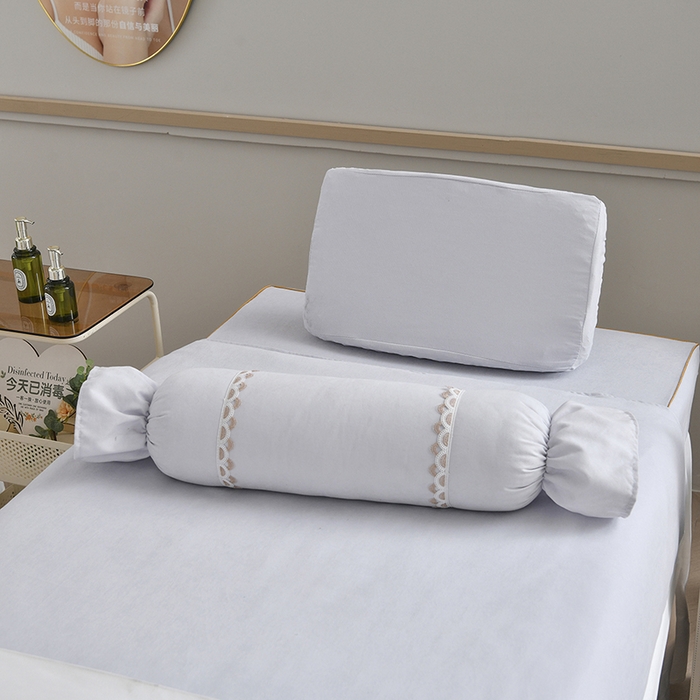 91家纺网 家纺一手货源 找家纺 莉人坊美容床罩批发 2025新款亲肤舒适汉锦棉美容床罩系列美容床罩-丽源 丽源-浅灰