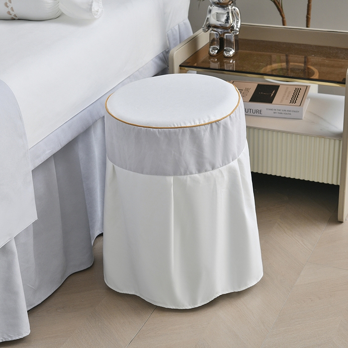 91家纺网 家纺一手货源 找家纺 莉人坊美容床罩批发 2025新款亲肤舒适汉锦棉美容床罩系列美容床罩-丽源 丽源-白色